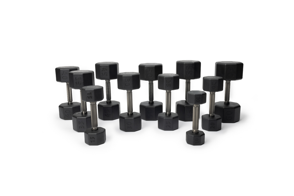 Octo Rubber Dumbbell (sold individually)