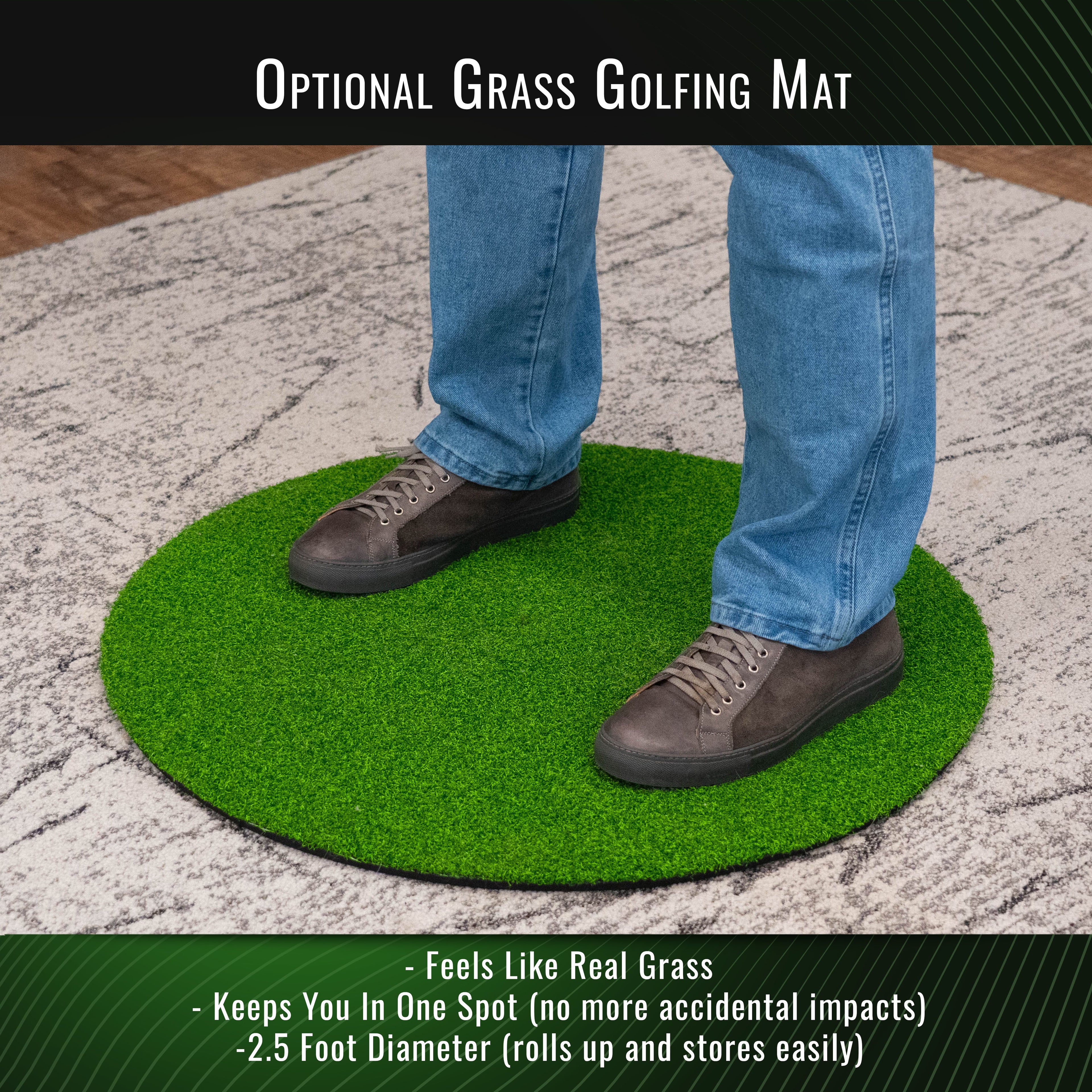 DriVR Elite - Adjustable VR Weighted Golf Club Handle Accessory - Compatible with Quest 2, 3/3s, and Pro