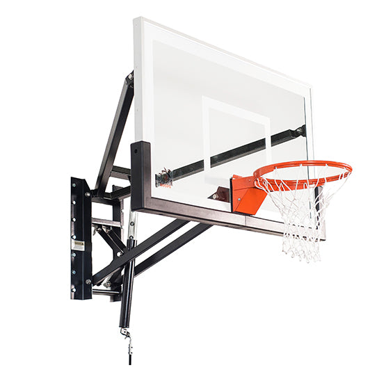 Gladiator Adjustable Wall Mount Basketball Hoop