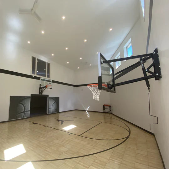 Gladiator Adjustable Wall Mount Basketball Hoop