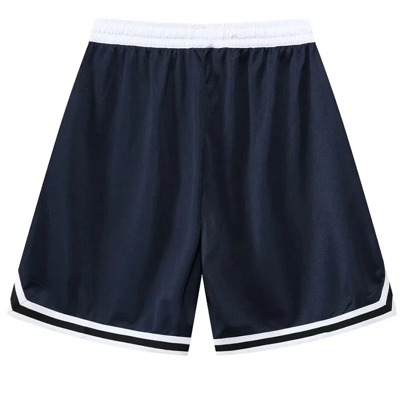Loose Fit  Basketball Shorts with Pockets