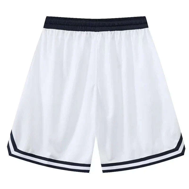 Loose Fit  Basketball Shorts with Pockets