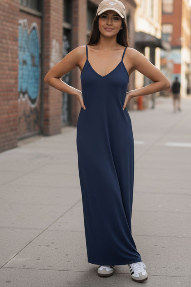 Goddess Gown - Navy