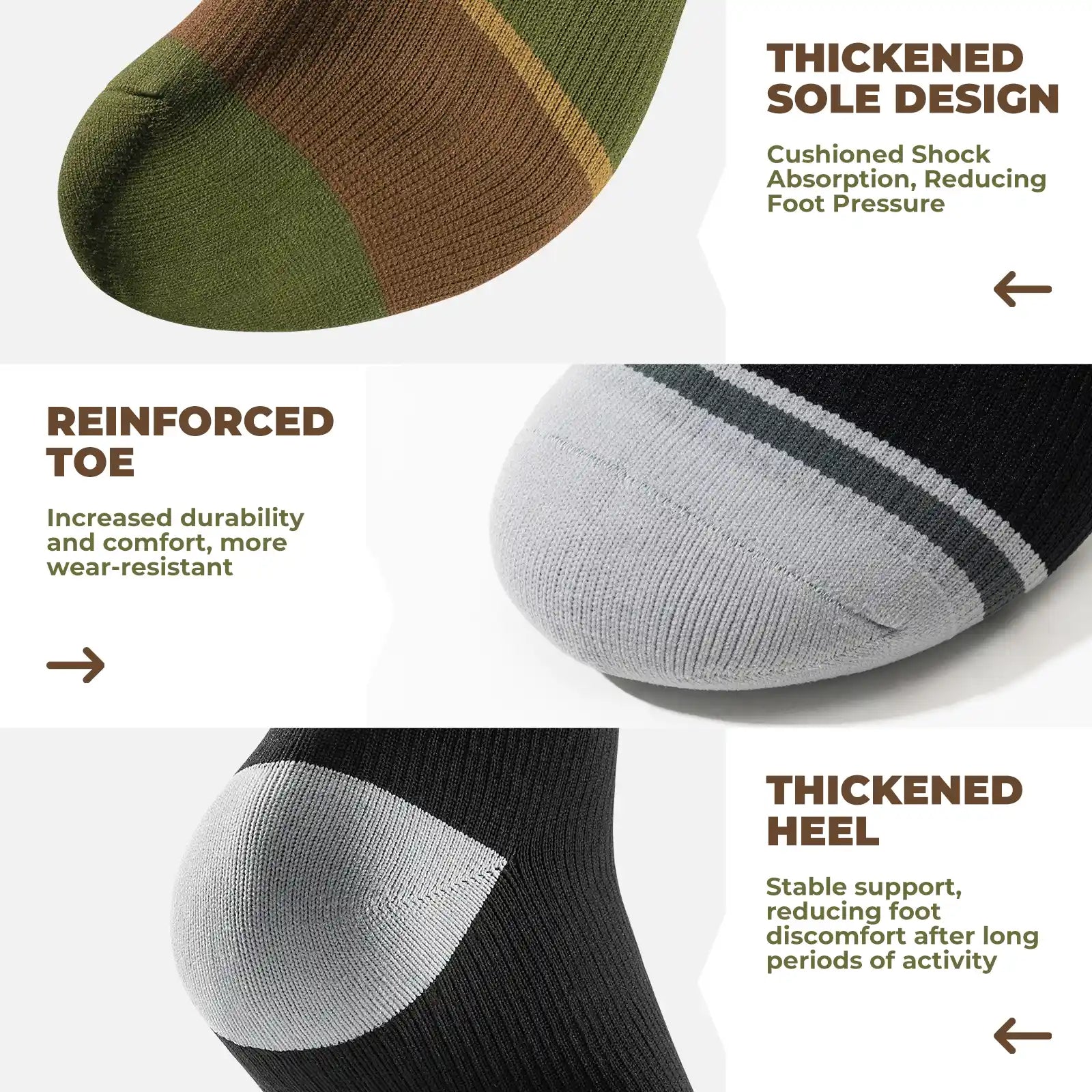 Four-Season Waterproof Socks Breathable for Outdoor Sports