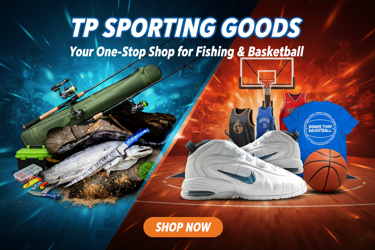 TP Sporting Goods Promotional Banner